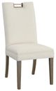 Fairfield® Customizable Entree Dining Nickel Metal Pull Tall Back Side Chair-0