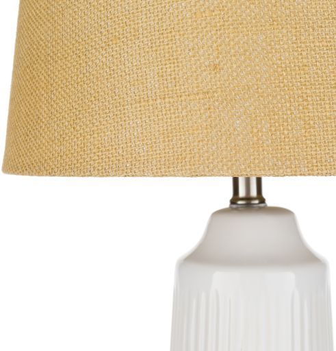 Surya Tellico White Table Lamp-2