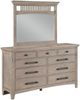 Holland House Captain's Oak 3-Piece Brown King Storage Bedroom Set-2
