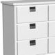 Elements International Cali Kids White Youth Dresser-1