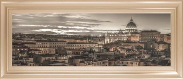 Classy Art Bella Roma by Frank Assaf Framed Print Wall Art-1