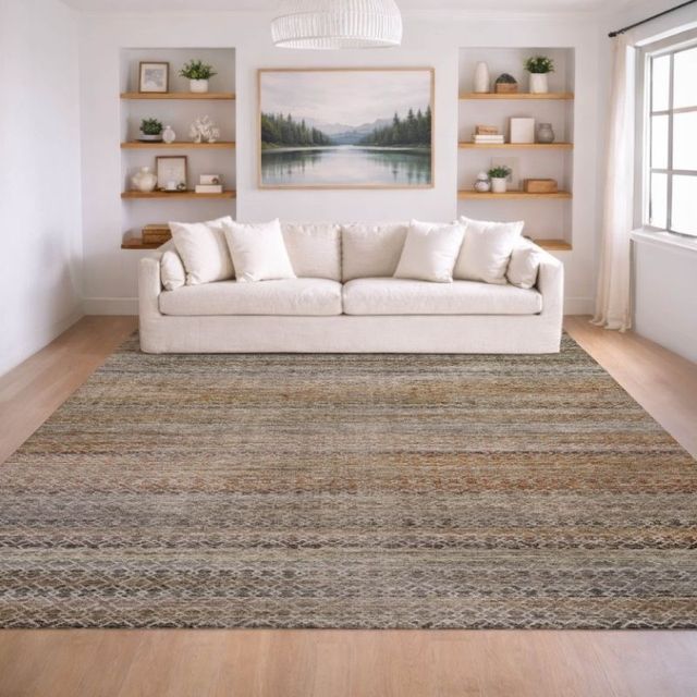 Dalyn™ Rug Company Vico VC4 Khaki 5'x8' Area Rug-1