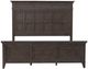 Liberty Furniture Paradise Valley Saddle Brown King Panel Bed-2