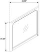 Coaster® Solano Mango Dresser Mirror-2