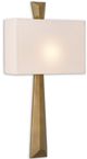 Currey & Company Arno Polished Antique Brass Wall Sconce-0