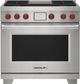 Wolf® 36" Stainless Steel Pro Style Dual Fuel Range-0