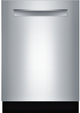 Bosch® 800 Series 24" Built In Dishwasher-Stainless Steel-0