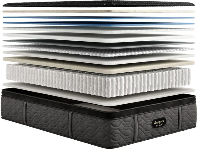 Beautyrest Black® Series 3 Pocketed Coil® 16.5" Firm Pillow Top Queen Mattress-2