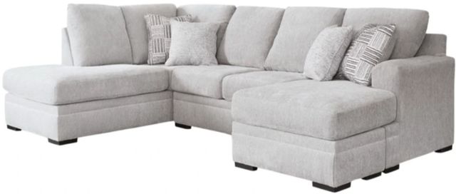 Benchcraft® Gabyleigh 2-Piece Nickel Left-Arm Facing Sectional and Chaise-0