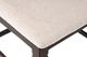 Jofran Inc. Lincoln Square Espresso/Light Cream Ladderback Counter Stool-4