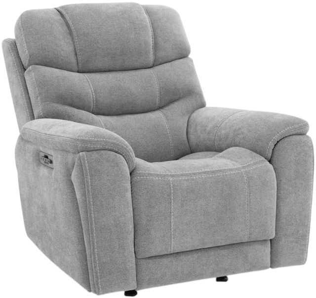 Moto Motion Trento Pewter Power Rocker Recliner-0
