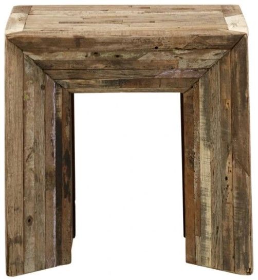 Jaipur Furniture Conran Brown Lamp Table-1