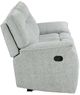 New Classic® Home Furnishings Chablis Mist Gray Manual Reclining Sofa-4