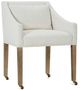 Robin Bruce Customizable Odessa Dining Arm Chair with Casters-0