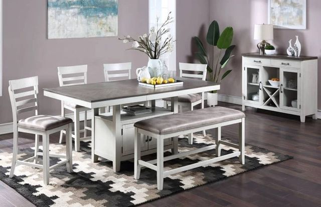 New Classic® Home Furnishings Richland Stonewash Gray Counter Chair-1