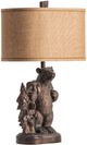 Crestview Collection Trail Hike Brown Table Lamp-0