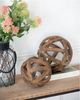 A & B Home Brown 8" Ravello Decorative Sphere-5