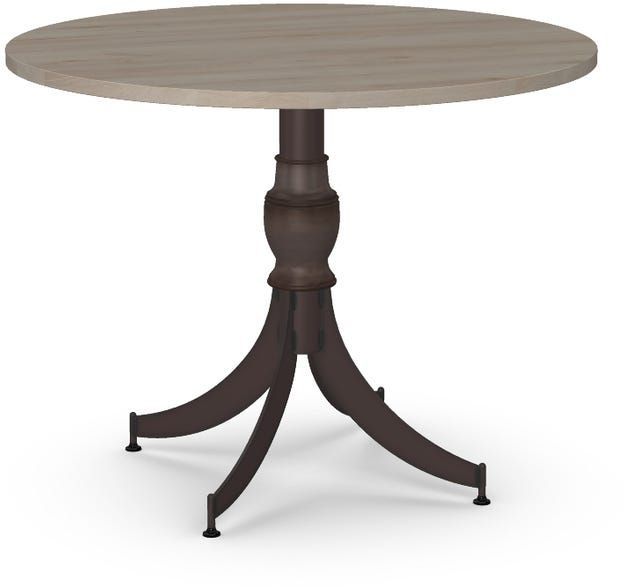 Amisco Penelope Thermo Fused Laminate Round Table-0
