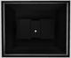 Vent-A-Hood® Designer Series 36" Black Island Range Hood-1