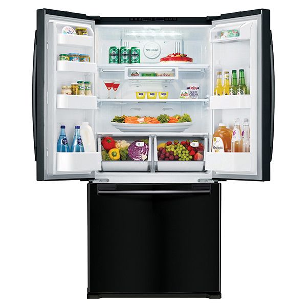 Samsung 19.5 Cu. Ft. French Door Refrigerator-Black-1