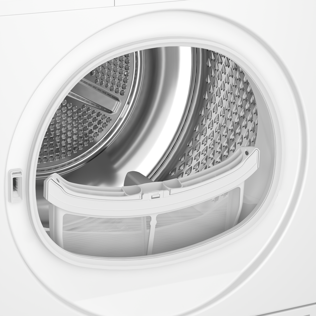 Beko 3.7 Cu. Ft. White Front Load Electric Dryer-3