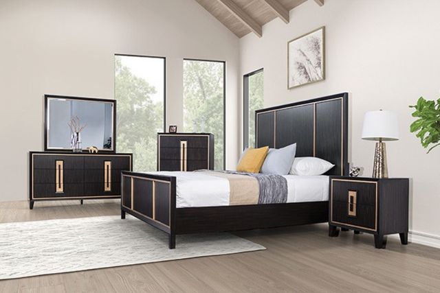 Furniture of America® Kenyada Queen Panel Bed-1