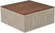 Palliser® Furniture Customizable Harlo Large Square Storage Ottoman with Wood Table-2