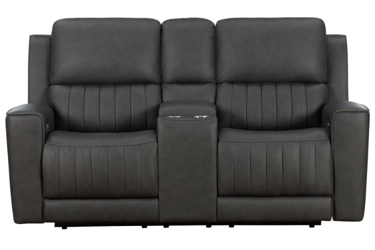 BarcaLounger® Pierce Homerun Dark Gray Power Reclining