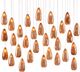 Currey & Company Rame Multi-Drop Copper/Painted Silver Pendant Lighting-0