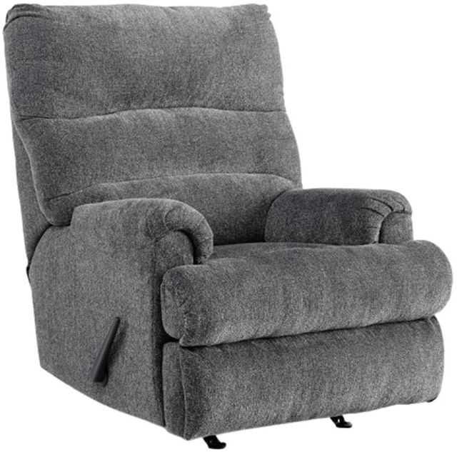 Signature Design by Ashley® Man Fort Graphite Rocker Recliner-0