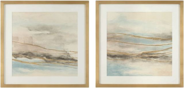 Uttermost® So Golden 2-Piece Framed Print Art Set-0