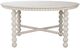 Elizabeth Ann Home Everly White Round Dining Table-1