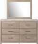 Signature Design by Ashley® Senniberg 3-Piece Light Brown/White King Panel Bed Set-2