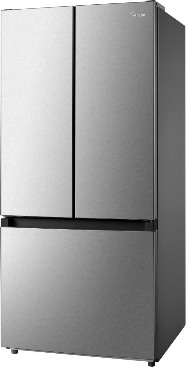 Midea® 30" 18.4 Cu. Ft. Fingerprint-Resistant Stainless Steel French Door Refrigerator-3