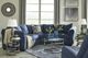 Signature Design by Ashley® Darcy 2-Piece Blue Sectional-3