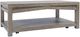 Jofran Inc. Westvale Brown Rectangular Castered Cocktail Table-0