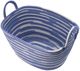 A & B Home Set of 2 Blue/White Baskets-3