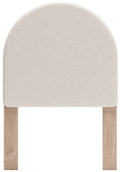 Signature Design by Ashley® Arloster Tan/White Upholstered Twin Panel Headboard