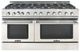 Capital Cooking™ Grand Chef 60" Stainless Steel Sealed Burner Pro Style Gas Range-0
