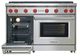 Wolf® 48" 6-Burners Stainless Steel Pro Style Liquid Propane Gas Range with Infrared Griddle -1