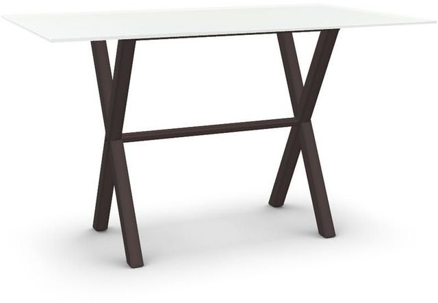 Amisco Andre Black Glass Counter Table-0
