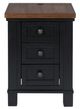 Signature Design by Ashley® Wildenauer Brown Side Table with Black Base-1