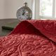 Olliix by Madison Park Red Queen Quebec Reversible Bedspread Set-5