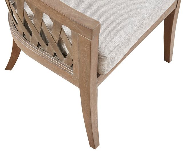 Olliix by Madison Park San Pedro Natural Wood Barrel Chair-3