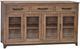 International Furniture Direct Natural Parota Brown Console-0