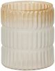 Stylecraft Frosted Gold Glass Ombre Vase-0