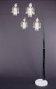 Coaster® Maisel Black Floor Lamp With 4 Staggered Shades-1