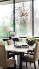 Currey & Company Zenda Contemporary Gold Leaf/Contemporary Silver Leaf Orb Chandelier-2