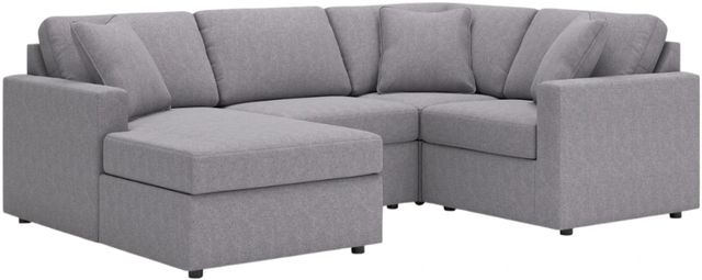 Signature Design by Ashley® Modmax 4-Piece Granite Left-Arm Facing Sectional-0