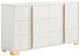 Coaster® Marceline Gold/White 6-Drawer Dresser-0